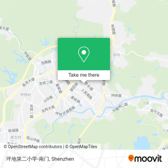坪地第二小学-南门 map
