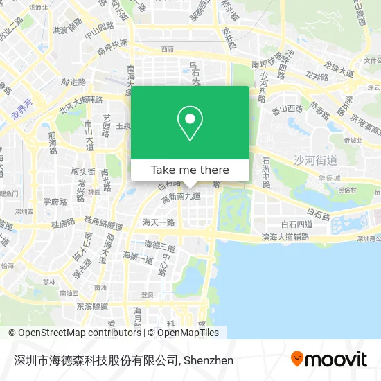 深圳市海德森科技股份有限公司 map