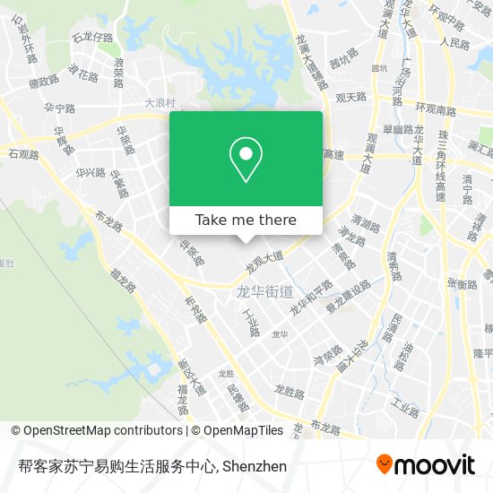 帮客家苏宁易购生活服务中心 map