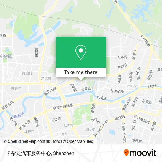 卡帮龙汽车服务中心 map