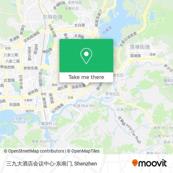 三九大酒店会议中心-东南门 map
