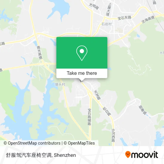 舒服驾汽车座椅空调 map