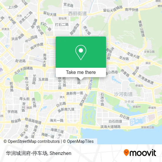 华润城润府-停车场 map