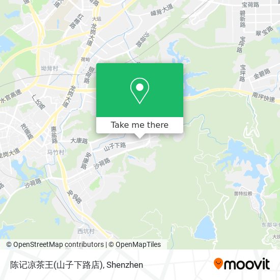 陈记凉茶王(山子下路店) map