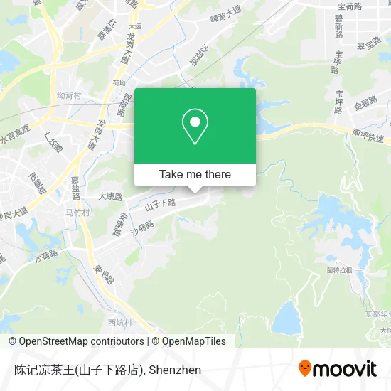 陈记凉茶王(山子下路店) map