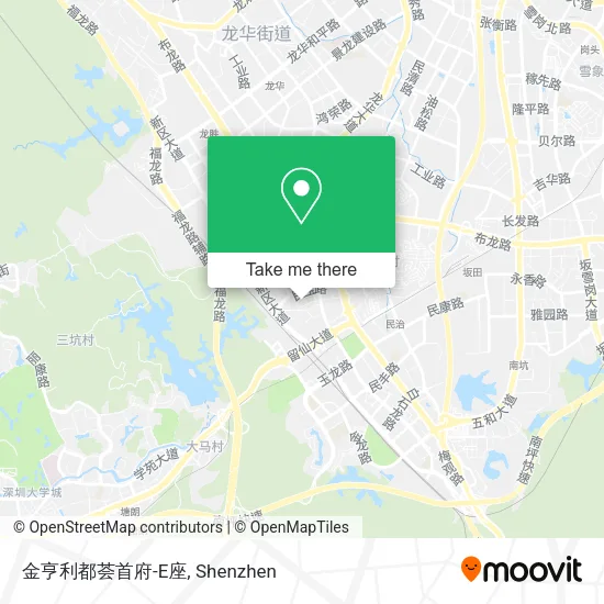 金亨利都荟首府-E座 map