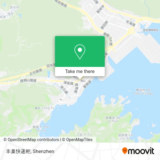 丰巢快递柜 map