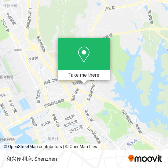 和兴便利店 map