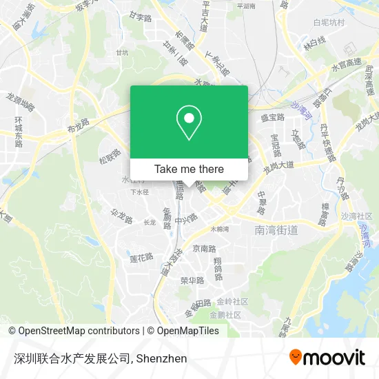 深圳联合水产发展公司 map