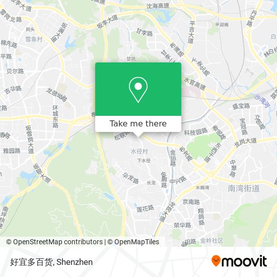 好宜多百货 map