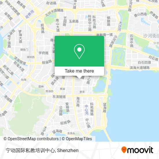 宁动国际私教培训中心 map
