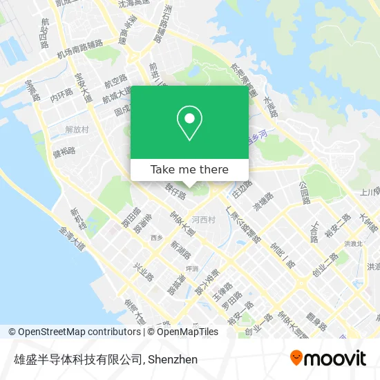 雄盛半导体科技有限公司 map