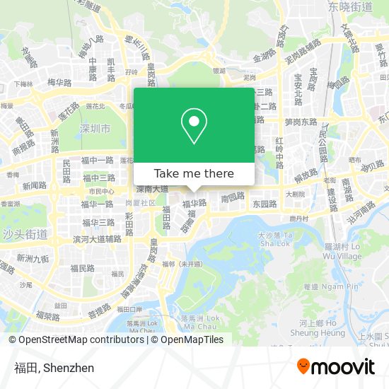 福田 map