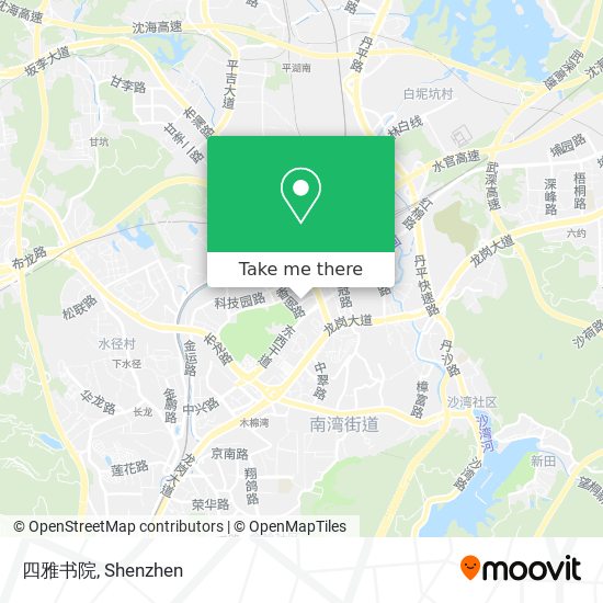 四雅书院 map