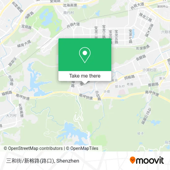三和街/新榕路(路口) map