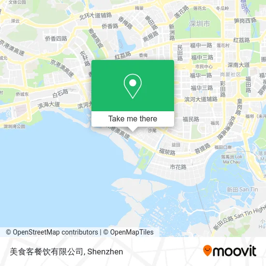 美食客餐饮有限公司 map
