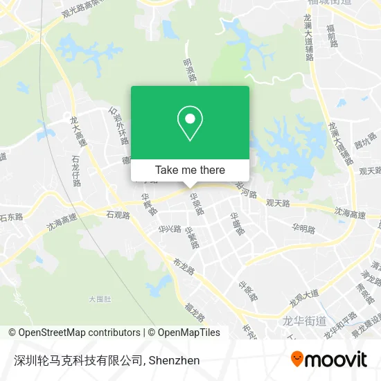 深圳轮马克科技有限公司 map