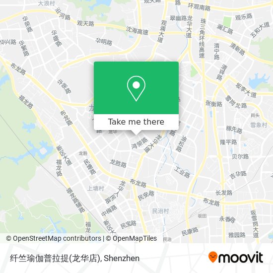 纤竺瑜伽普拉提(龙华店) map