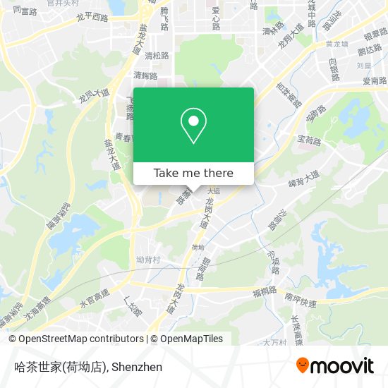哈茶世家(荷坳店) map
