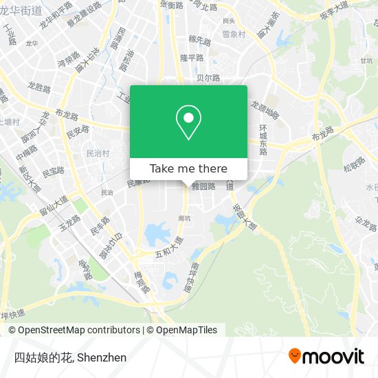 四姑娘的花 map