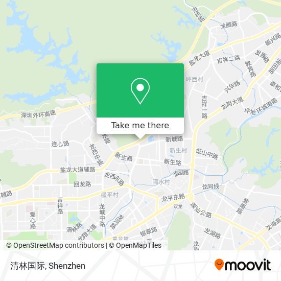 清林国际 map