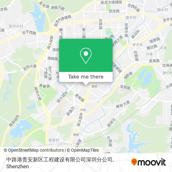 中路港贵安新区工程建设有限公司深圳分公司 map