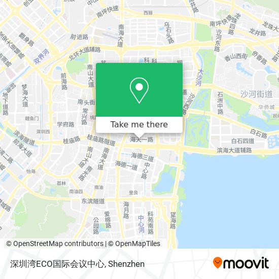 深圳湾ECO国际会议中心 map