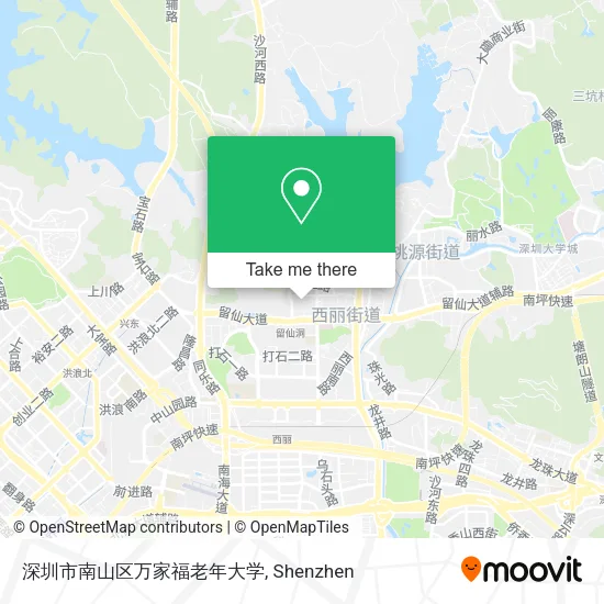 深圳市南山区万家福老年大学 map