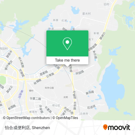 怡合成便利店 map