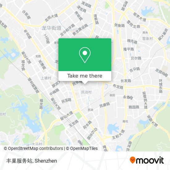丰巢服务站 map
