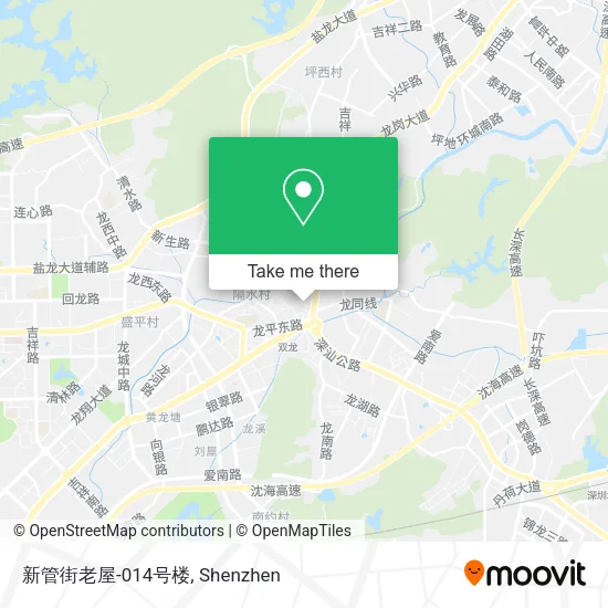 新管街老屋-014号楼 map