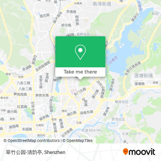 翠竹公园-清韵亭 map