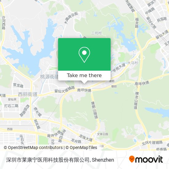 深圳市莱康宁医用科技股份有限公司 map