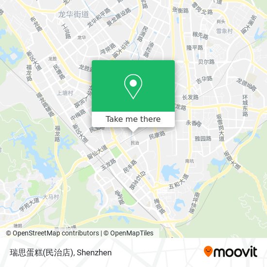 瑞思蛋糕(民治店) map