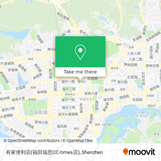 有家便利店(福田瑞思CC-times店) map