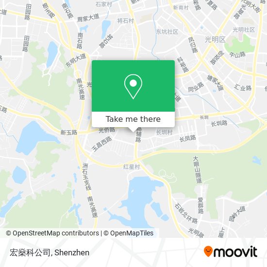 宏燊科公司 map