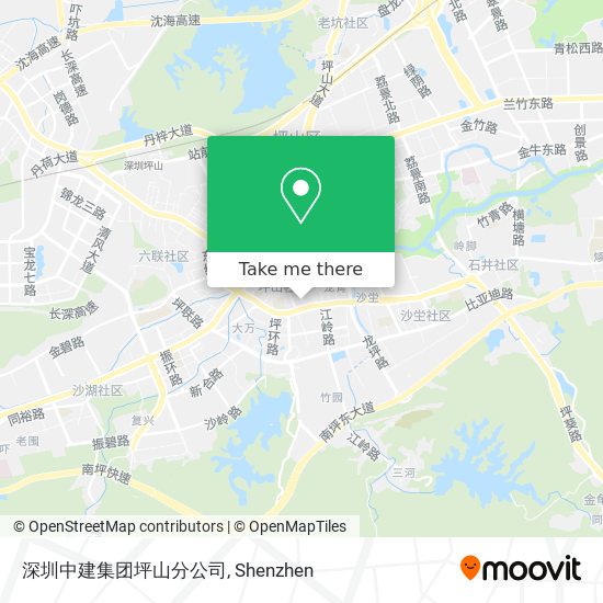 深圳中建集团坪山分公司 map