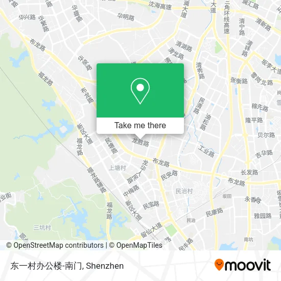 东一村办公楼-南门 map