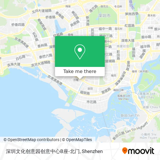 深圳文化创意园创意中心B座-北门 map