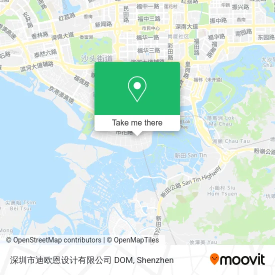 深圳市迪欧恩设计有限公司 DOM map