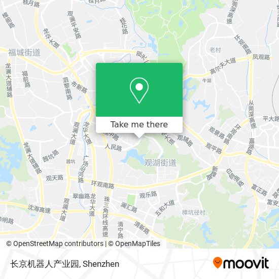 长京机器人产业园 map