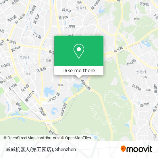 威威机器人(第五园店) map