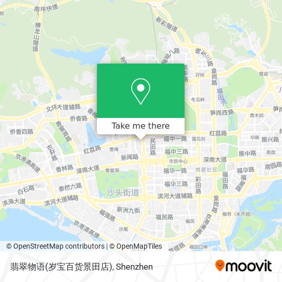 翡翠物语(岁宝百货景田店) map