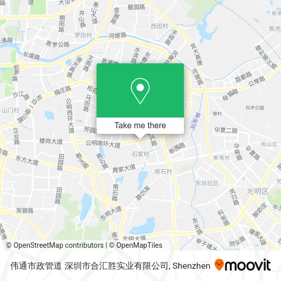 伟通市政管道  深圳市合汇胜实业有限公司 map