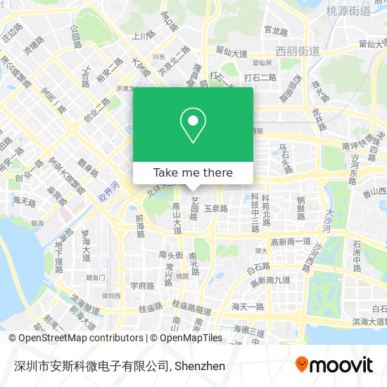 深圳市安斯科微电子有限公司 map