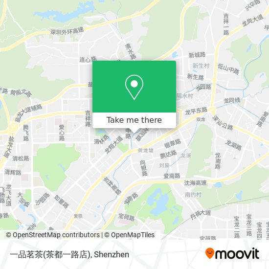 一品茗茶(茶都一路店) map