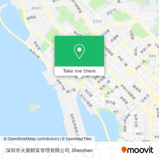 深圳市火柴财富管理有限公司 map