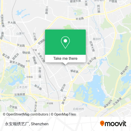 永安顺绣艺厂 map