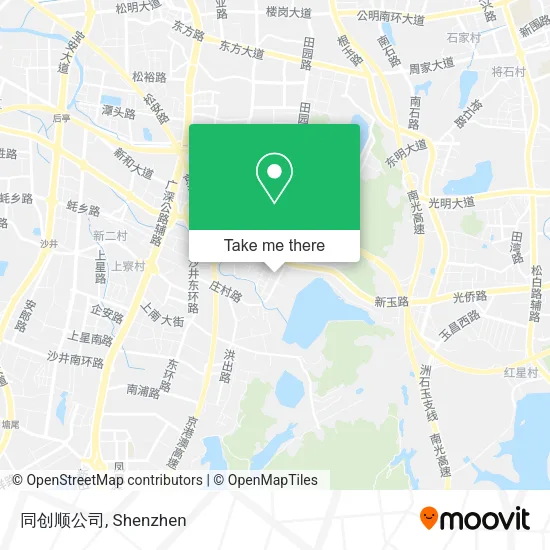 同创顺公司 map