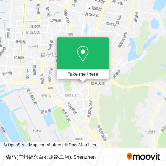 森马(广州福永白石厦路二店) map